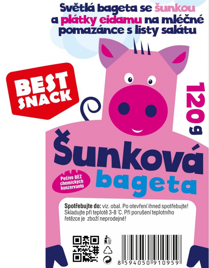 BEST SNACK Šunková baby